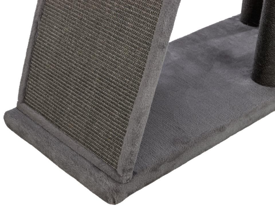 Kradsetårn Active højde 122 cm, med klatrerampe