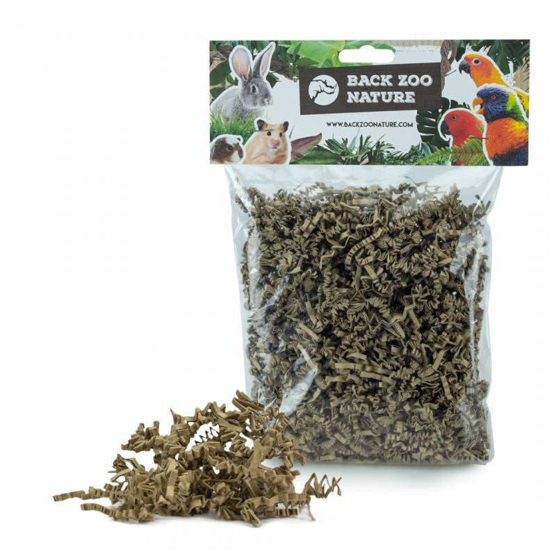 Crinkle Paper Natural | tilbehør til fuglebur til fugle