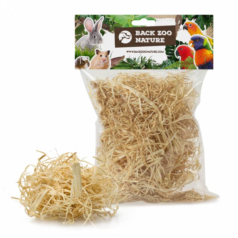 Shredded Wood | tilbehør til fuglebur til fugle