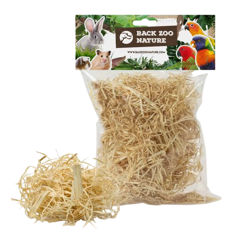 Shredded Wood - tilbehør til fuglebur til burfugle
