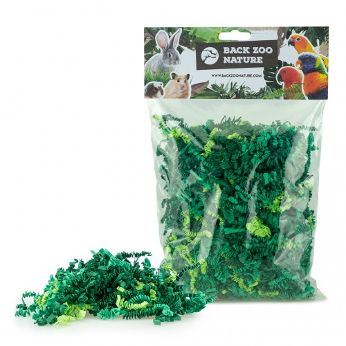 Crinkle Paper Forest Mix | tilbehør til fuglebur til fugle
