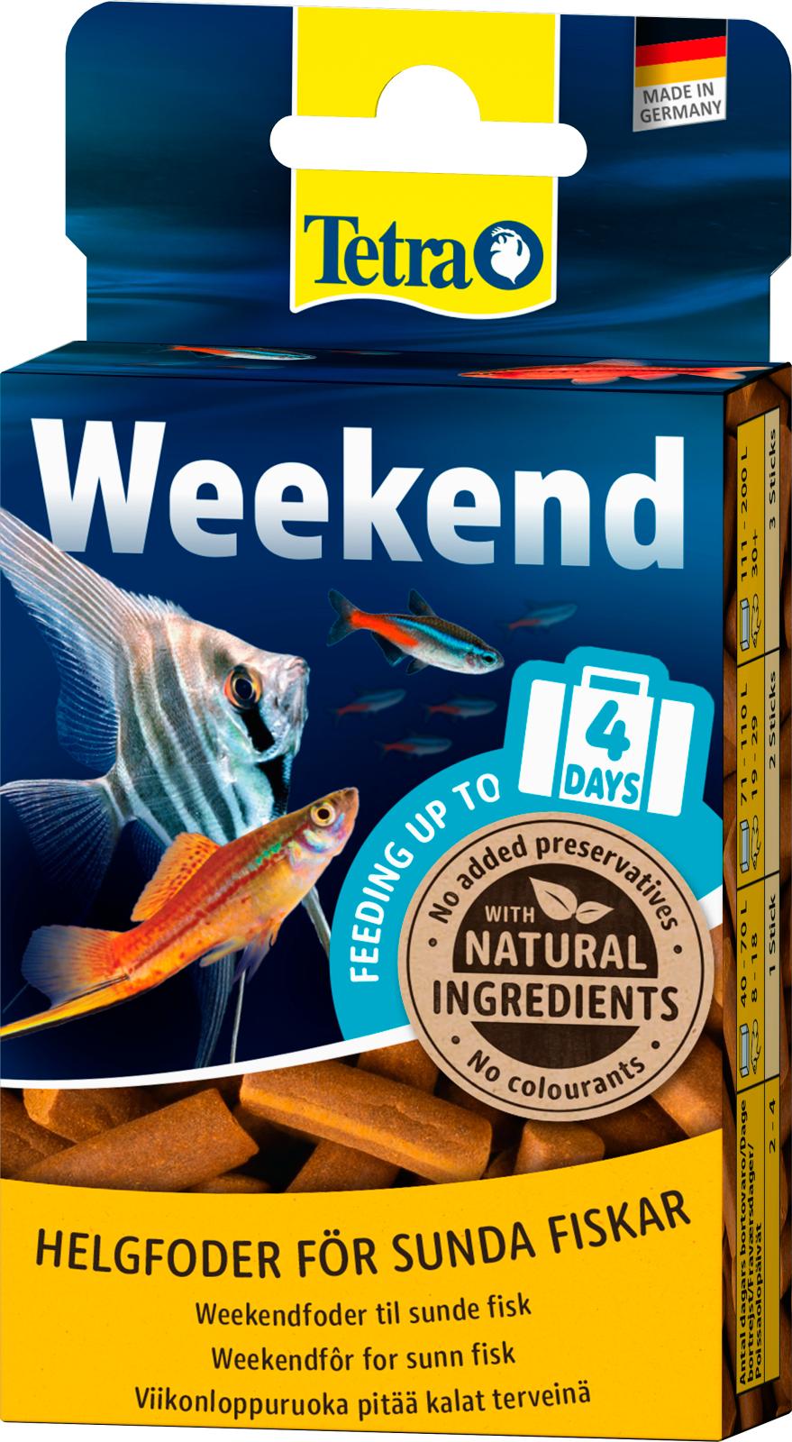 Fiskefoder, Weekend foder - 20 tabl.