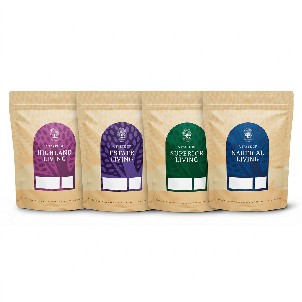 ESSENTIALS Highland, Estate, Superior og Nautical Living samlet