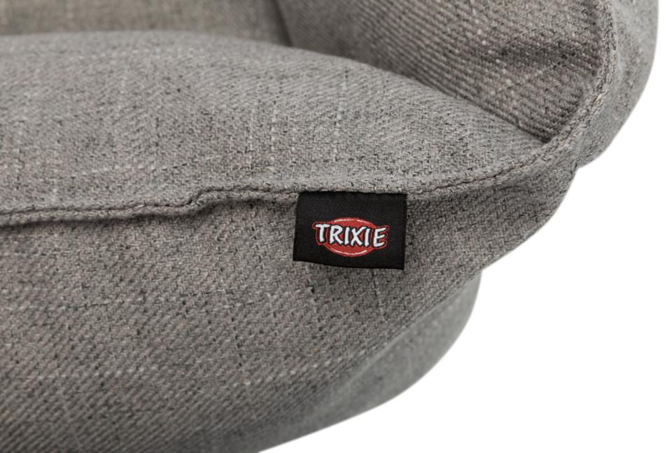 Trixie Hundeseng Talis firkantet - Lækker trendy grå hundeseng