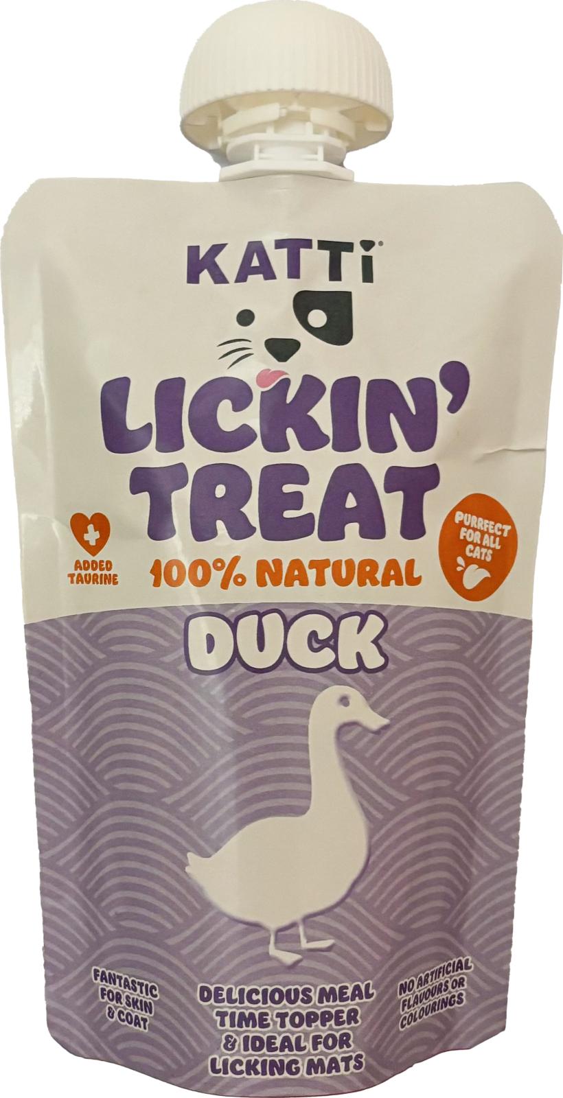 Katte vådfoder, godbidspasta, til Katte Lickin Treat