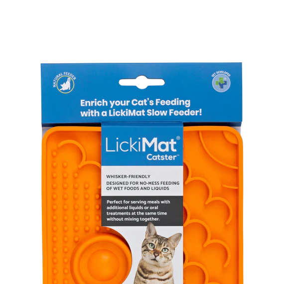 Lickimat 'Caster' aktiveringskål til katte