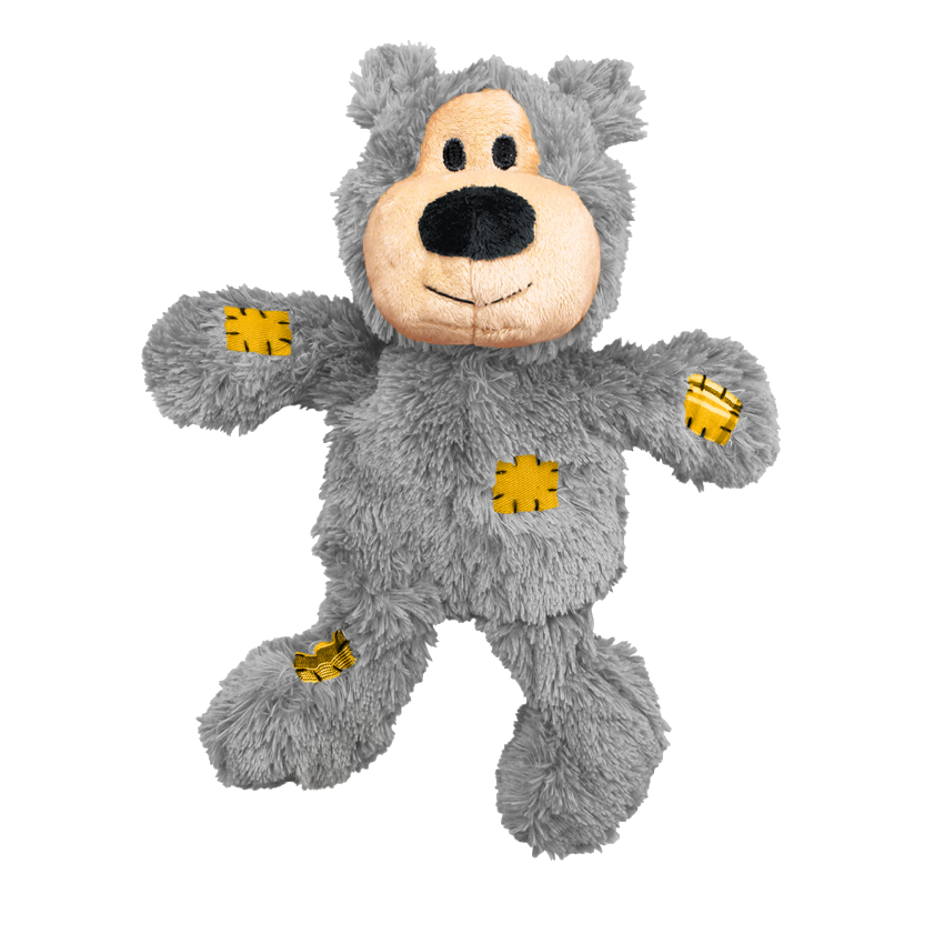 KONG Wild Knots Bear – Holdbart og Blødt Hundelegetøj