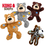 KONG Wild Knots Bear – Holdbart og Blødt Hundelegetøj