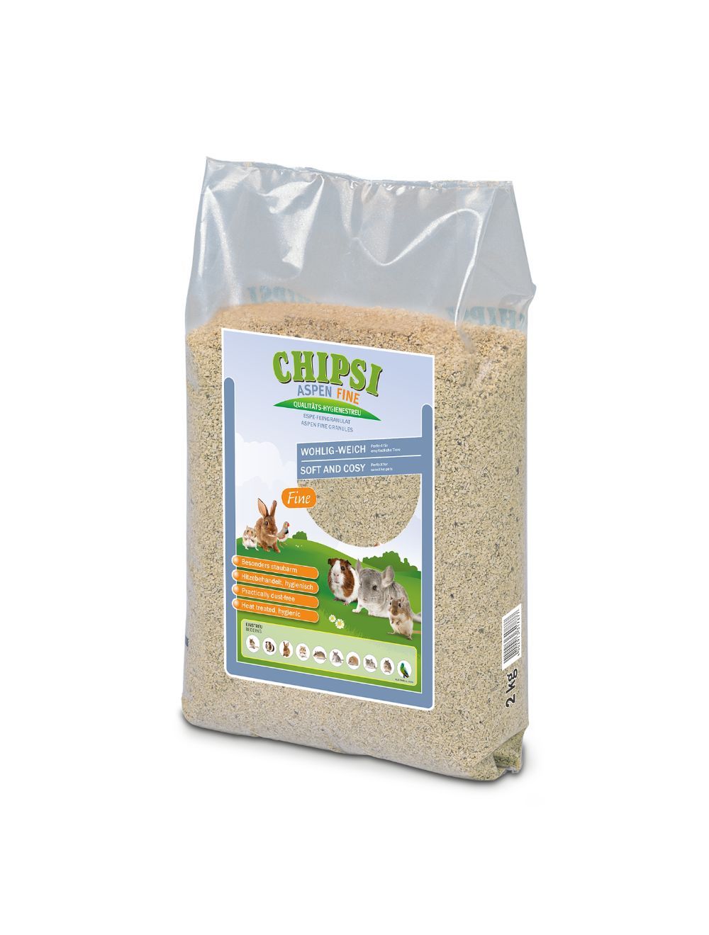 Bøgeflis Chipsi Aspen Fine (fint bøgeflis)