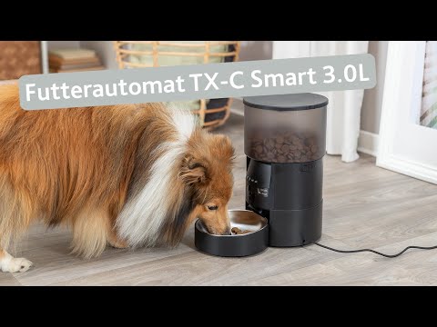 Trixie TX4 Smart Automatisk Foderdispenser – appstyret foderautomat til små hunde og katte