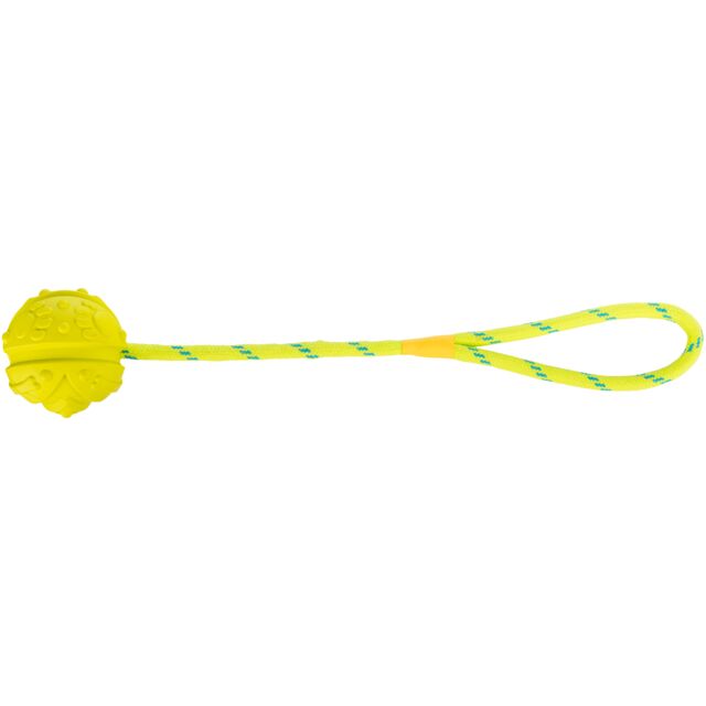 Gummibold på snor, kan flyde
