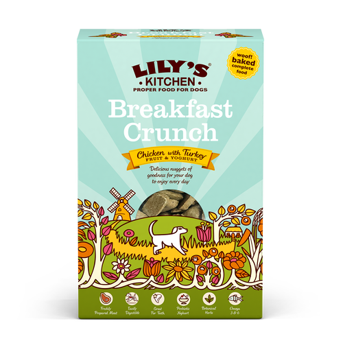 Tørfoder fra Lily's Kitchen Breakfast Crunch 800g
