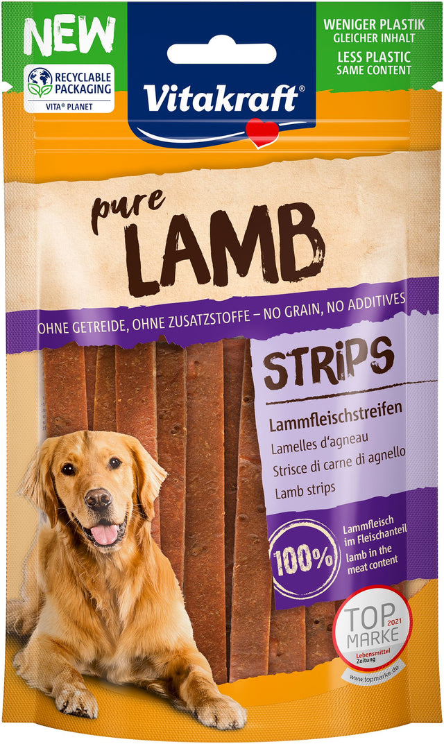Vitakraft Hundegodbid ren lammekød til hunde.
