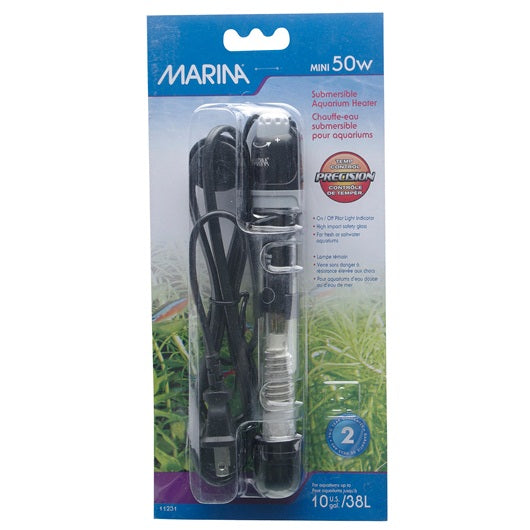 Varmelegeme til akvarier, marina, 50-300 Watt
