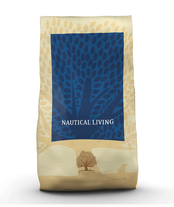 12.5kg Essential Nautical Living, kornfrit hundefoder