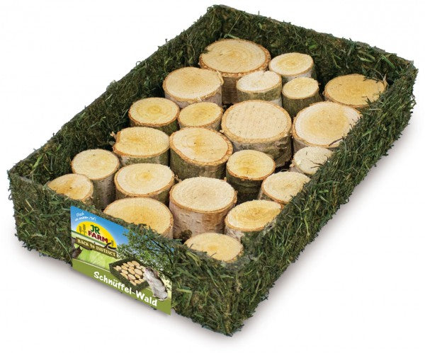 Snølfeskoven / Sniffe Skov til kaniner & mindre gnavere fra JR Farm, spiselig