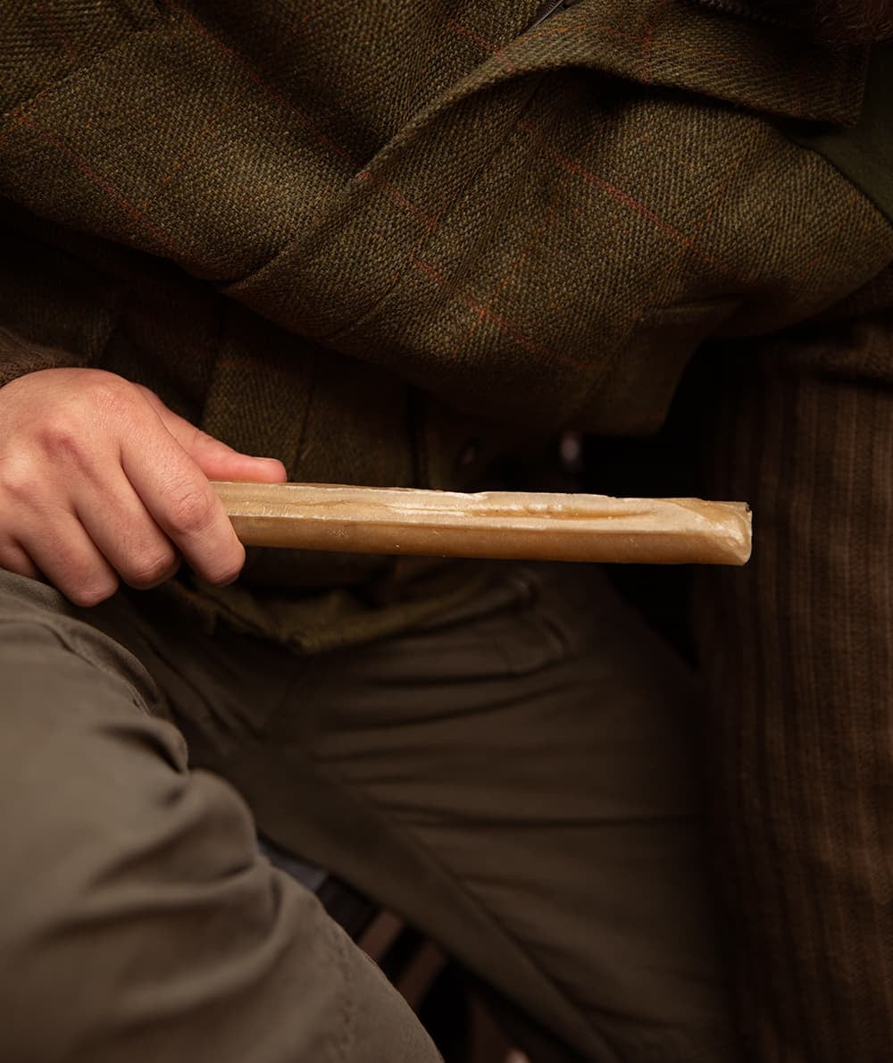 ESSENTIAL Large Rolled Delights (politistave af oksehud)  - god tyggeaktivitet