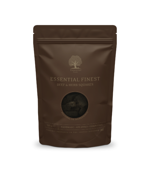 ESSENTIAL finest beef & herb squares (okse & urter) luksus godbid!