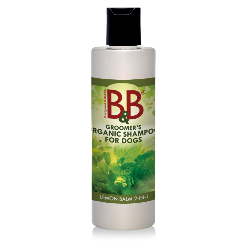 Pelspleje hund og kat - B&B økologisk hundeshampoo 2in1 Citronmelisse - Hvor kæledyr ville handle - Foderboxen.dk