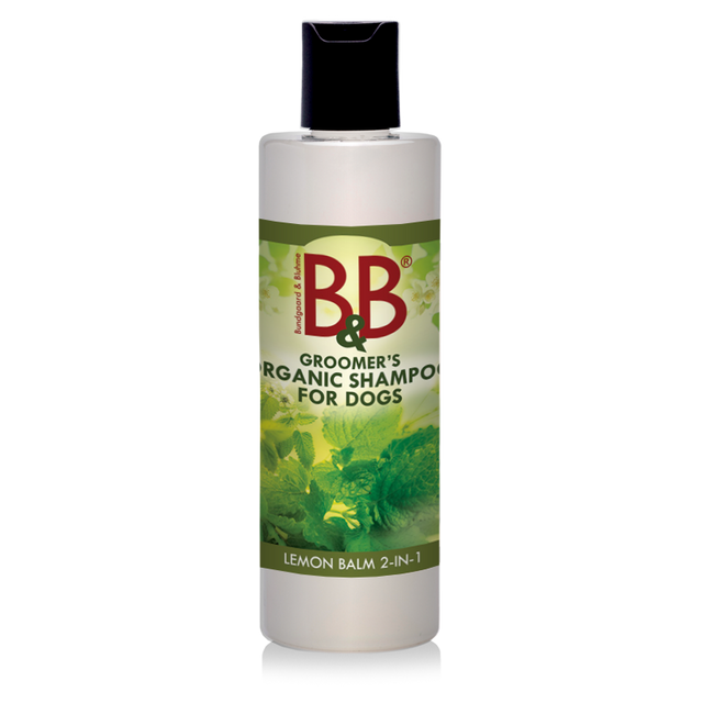 Pelspleje hund og kat - B&B økologisk hundeshampoo 2in1 Citronmelisse - Hvor kæledyr ville handle - Foderboxen.dk