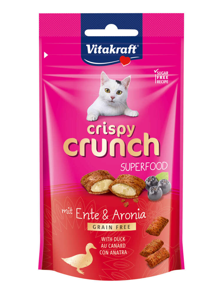 Kattegodbid med and & aronia, Crispy Crunch
