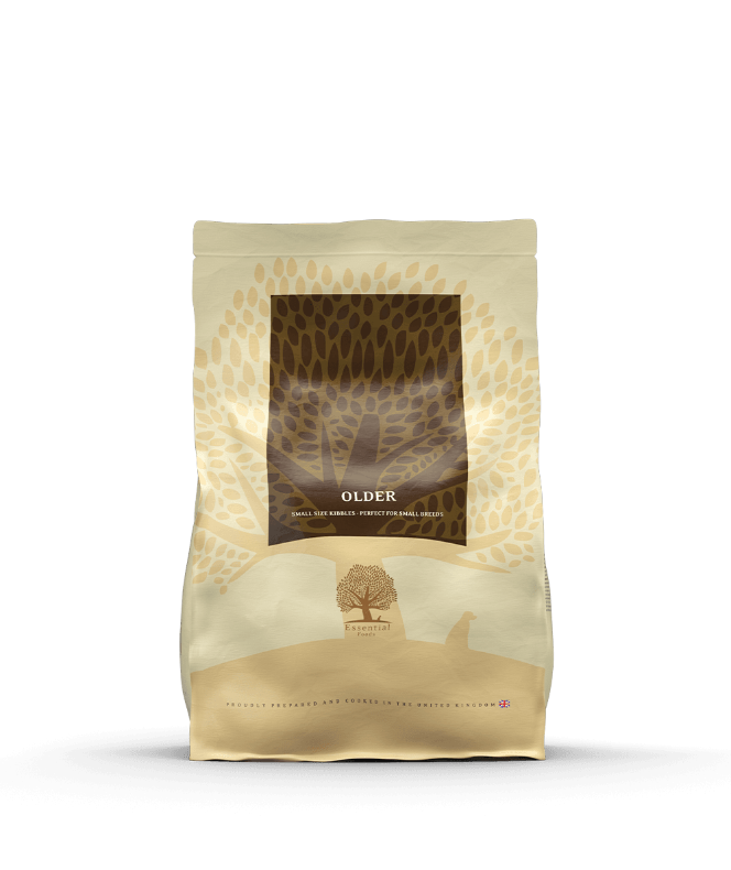 3 kg Essential Older small size, kornfrit hundefoder med kylling & and til de ældre hunde 