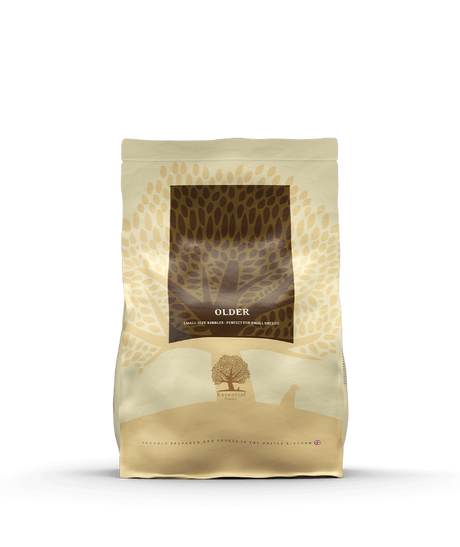 3 kg Essential Older small size, kornfrit hundefoder med kylling & and til de ældre hunde 