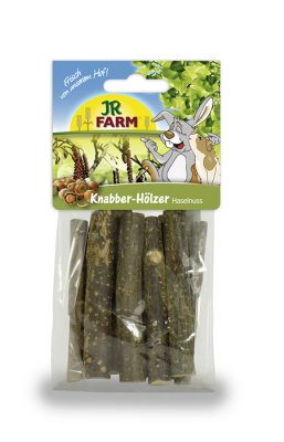 JR farm træ spiselige hassel busk grene, aktivitet til din gnaver, perfekt til tænderne, i en pakke.