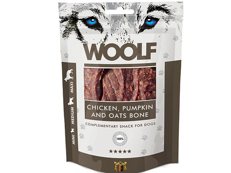Uld kylling græskar & havre benhund godbid lavet uden konserveringsstoffer eller farvestoffer eller kunstige tilsætningsstoffer.
Erstatning: Woolf Hundegodbidder fra Woolf, kylling, græskar & havre lavet uden konserveringsstoffer eller farvestoffer eller kunstige tilsætningsstoffer.