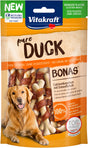 Vitakraft pure Duck Bonas - Calciumknogler med leje andekød, en nærende kødgodbid til hunde.