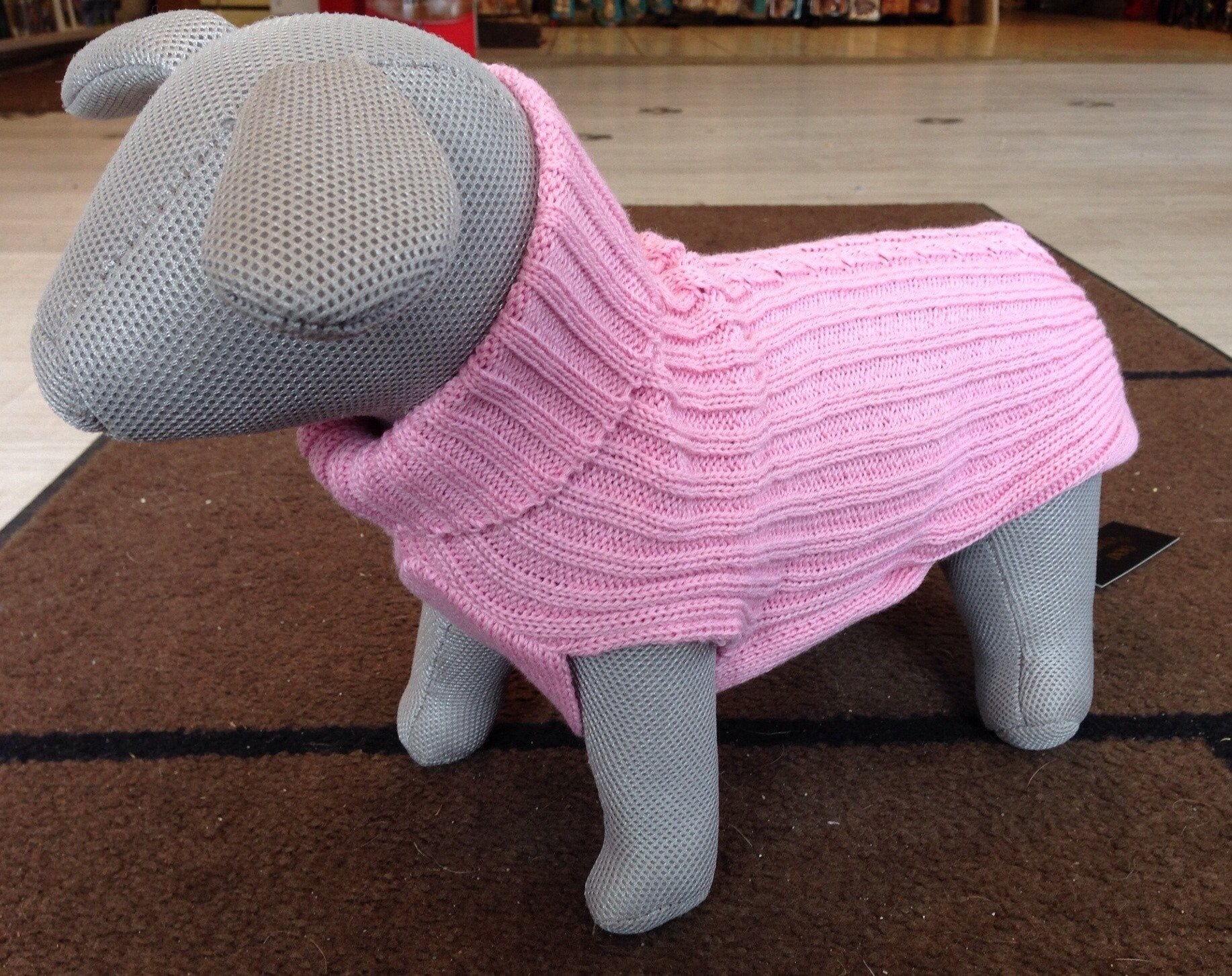 Hunde Sweater, lyserød