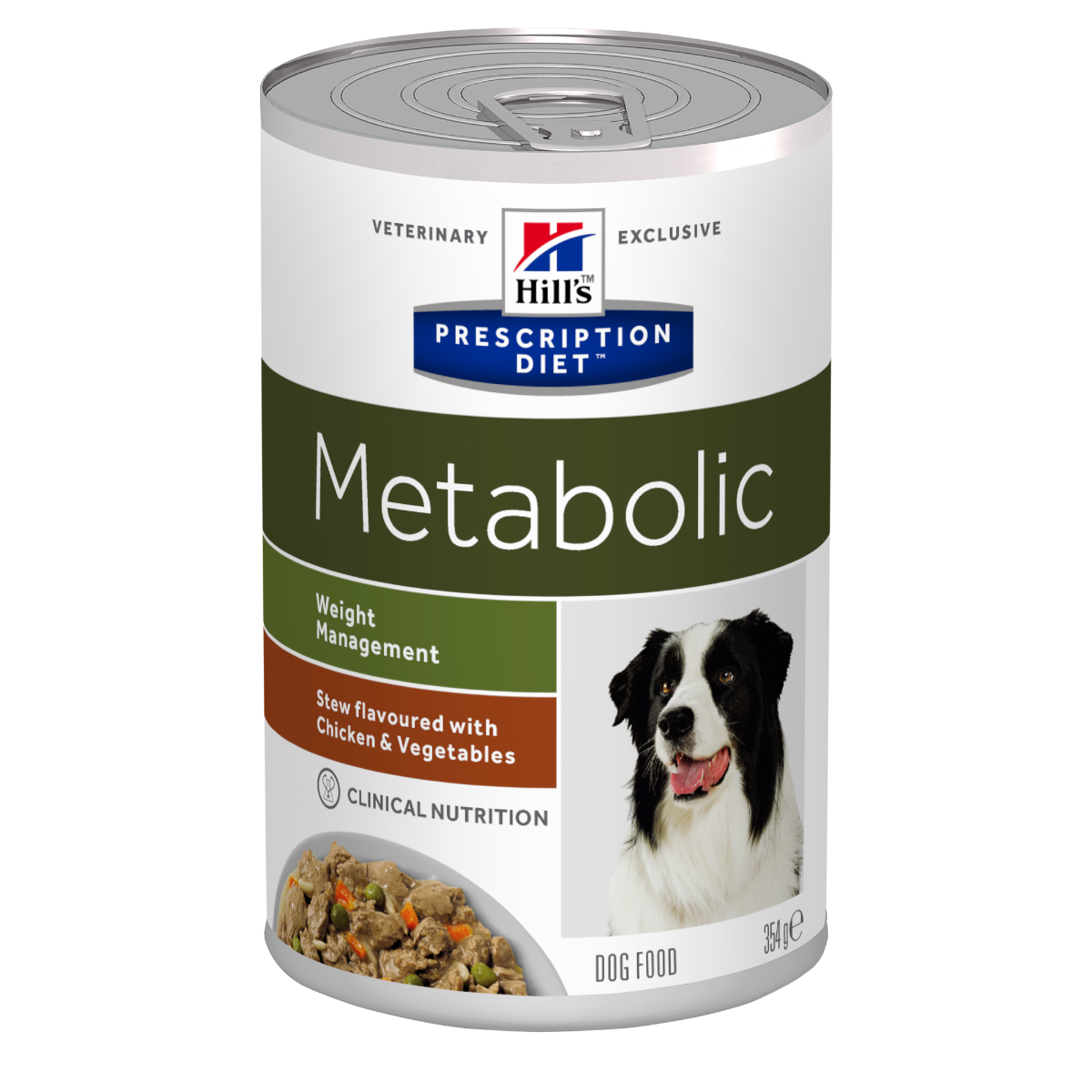 Hill's PRESCRIPTION DIET - Metabolic Canine stew med kylling og grøntsager 12 x 354g
