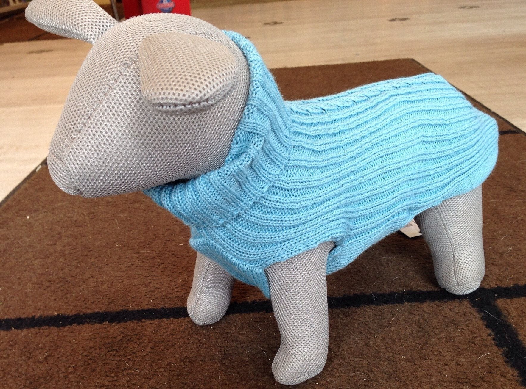 Hunde Sweater, lyseblå