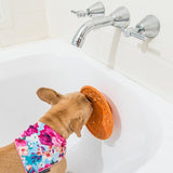 Hundeskål med dupper, Lickimat Splash, til aktivering til hunde og katte