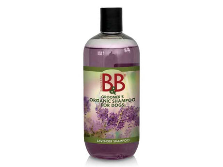 B&B Økologisk hundeshampoo med Lavendel - 500ml.