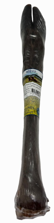 Hjorteben Large med pels 30-40cm, allergivenligt til hunde