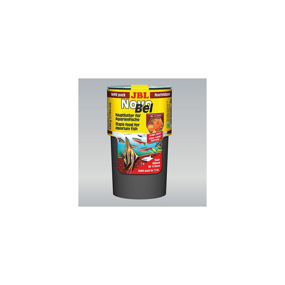 Fiskefoder, flager. JBL NovoBel Refill beholder