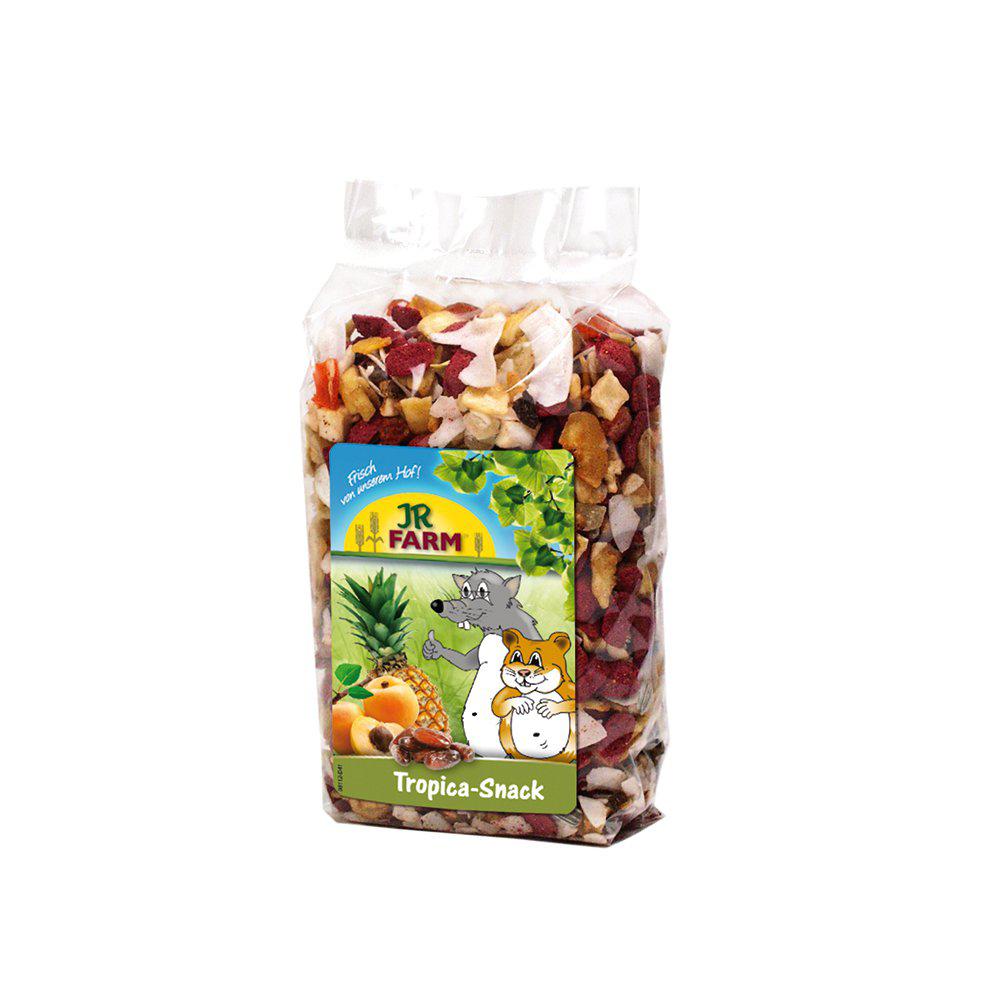 Gnaversnacks fra JR farm tørret Tropemix