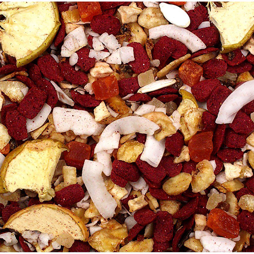 Gnaversnacks fra JR farm tørret Tropemix