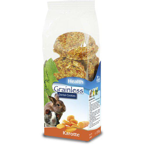 Gnaversnacks fra JR farm kornfri Dental Cookies med gulerod