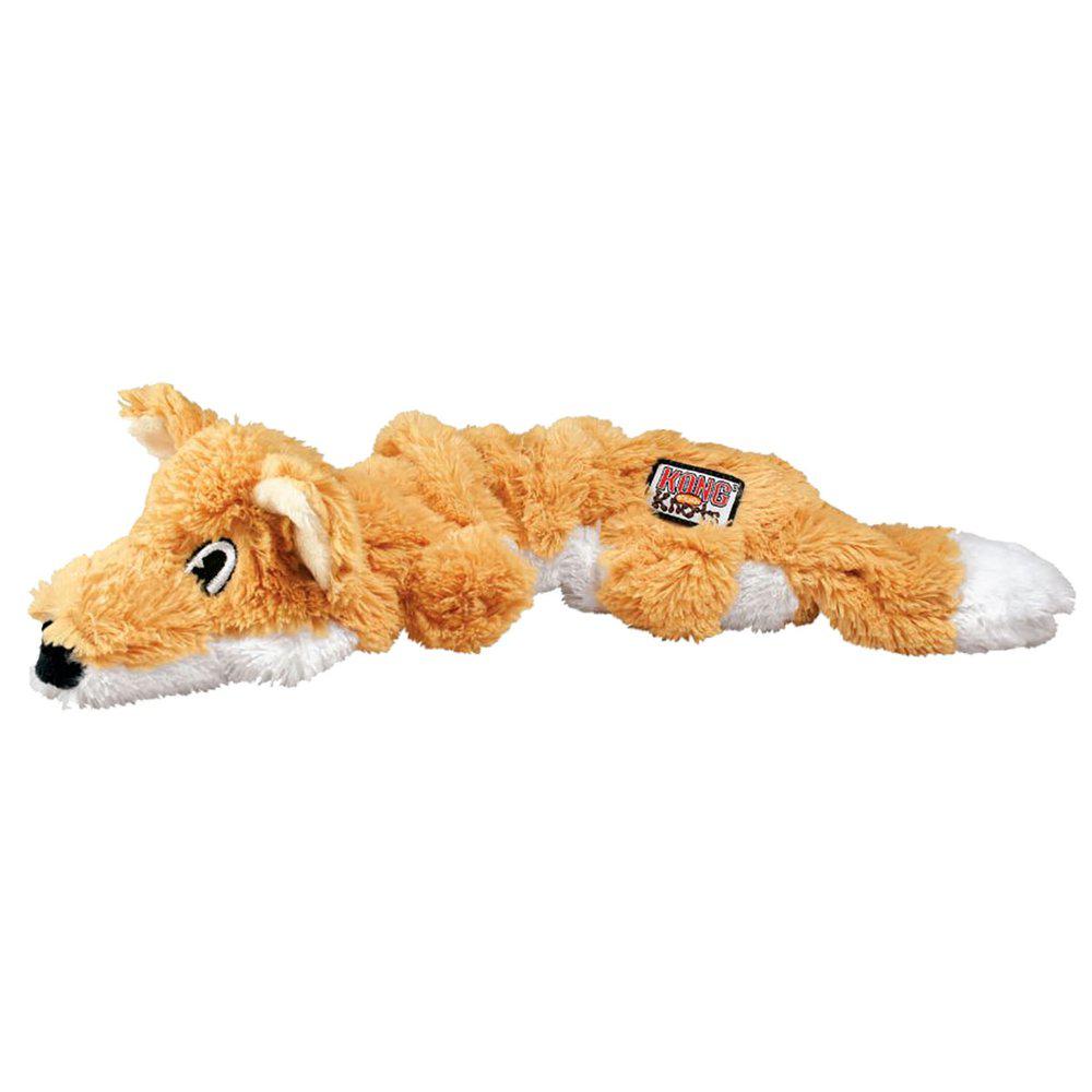 Kong scrunch knots FOX, solide hundebamser (Small/medium)