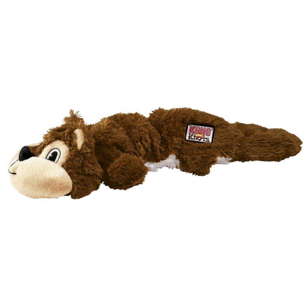 Kong scrunch knots SQUIRREL, solide hundebamser (Small/medium)
