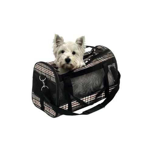 Hundetaske "Mayfair” - Lækker Brun/Beige Sports-hundetaske