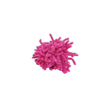 En pink Kong Cat Moppy Ball på en hvid baggrund.