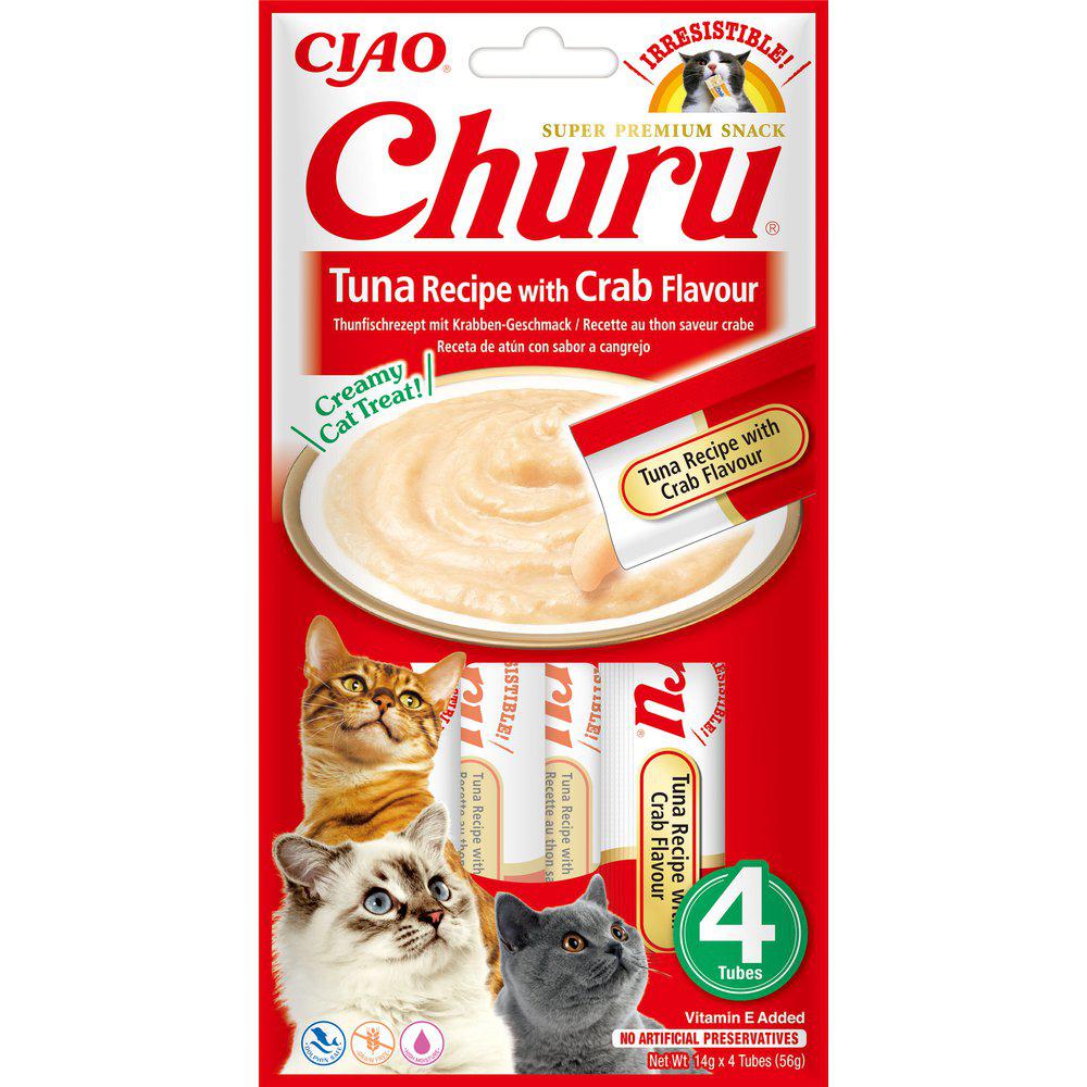 Kattegodbid, Churu Tun/Krabbe, flydende katte snack