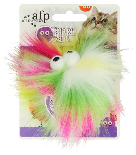 Et farverigt afp Kattelegetøj, sjove pjuskede & farverigt fed legetøj i en pakke.