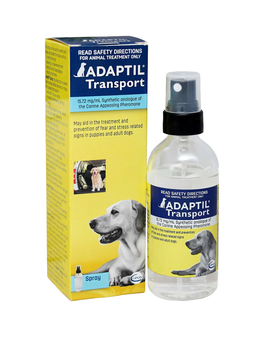 Adaptil Spray, kan forebygge frygt eller stressrelaterede reaktioner, Feromoner til hunde/hvalpe