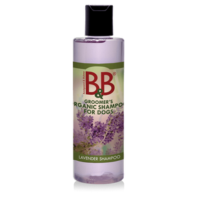 Pelspleje hund og kat - B&B økologisk hundeshampoo med Lavendel - Hvor kæledyr ville handle - Foderboxen.dk