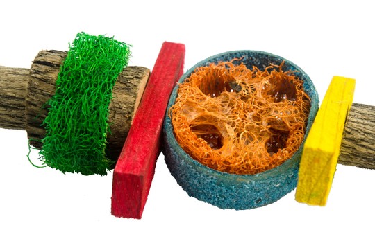 Parakit legetøj, farverig og sjov 24,5 cm