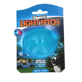 Chuckit Lightfetch hundelegetøj - blå med LED-lys.

Chuckit Bold Med LYS, Medium - ingen garanti på lys